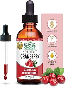 Botanic Choice Alcohol Free Liquid Extract φυτικά συμπληρώματα, Cranberry, 1 ουγγιά