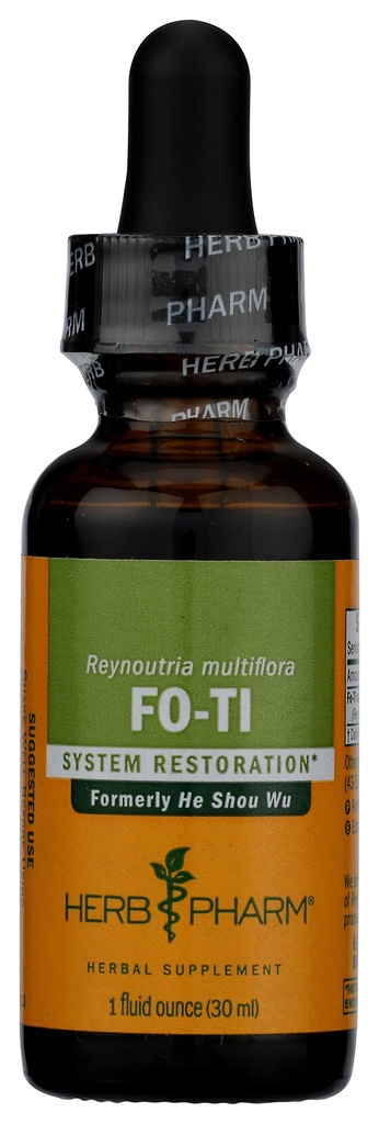 Herb Pharm He (Ho) Shou Wu υγρό εκχύλισμα για την υποστήριξη του μυοσκελετικού συστήματος - 1 ουγγιά