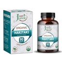 Just Jaivik Organic Haritaki (Terminalia Chebula) - 750mg (90 δισκία) 