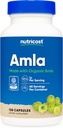 Nutricost Amla 1000mg, 120 κάψουλες για χορτοφάγους - CCOF Certified Made with Organic, Non-GMO, Gluten Free, 60 Services
