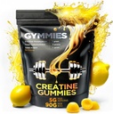 Creatine Monohydrate Gummies - μυϊκή ανάπτυξη, απόδοση, αντοχή - 5 Gram Creatine per Serving - Vegan, Non-GMO, Gluten-free, Made in USA - 90ct - Lemon Flavor