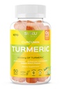 SUKU Turmeric Curcumin Sugar Free Gummies with 1003mg Turmeric - Μαύρο πιπέρι προστατεύει το συκώτι, βελτιώνει την πέψη, την αντίδραση φλεγμονής & κοινή υγεία – Λεμόνι Lime Flavour (50 Gummies)