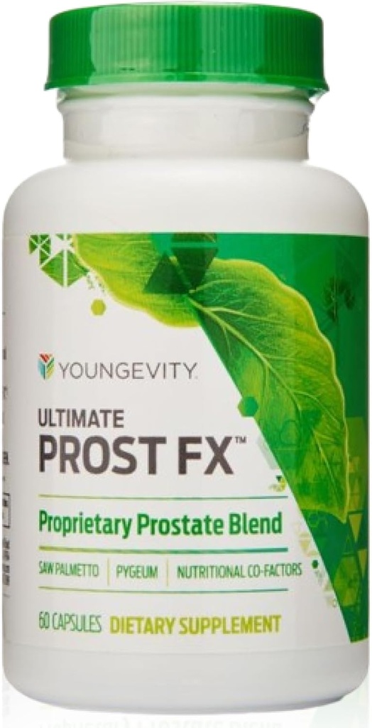 Youngevity Ultimate Prost FxTM - Saw Palmetto + 9 Herb Blend για την υγεία των ανδρών Prostate - Υποστήριξη DHT - Συμπλήρωμα ούρων και προστάτη - 60 κάψουλες (πακέτο του 2)