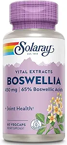 Εγγυημένη ισχύς SOLARAY Boswellia Resin Extract 450 mg VCapsules 