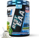 BPI Sports Essential Amino Acids EAA Powder - Pre, Intra & Post Workout Drink - BCAA Powder for Men & Women, EAA + BCAA + Hydration. Προηγμένη Φόρμουλα με 10g ΟΛΓ. (Δύναμη Sour)