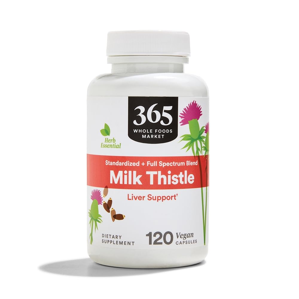 365 από Whole Foods Market, Milk Thistle, 120 Count