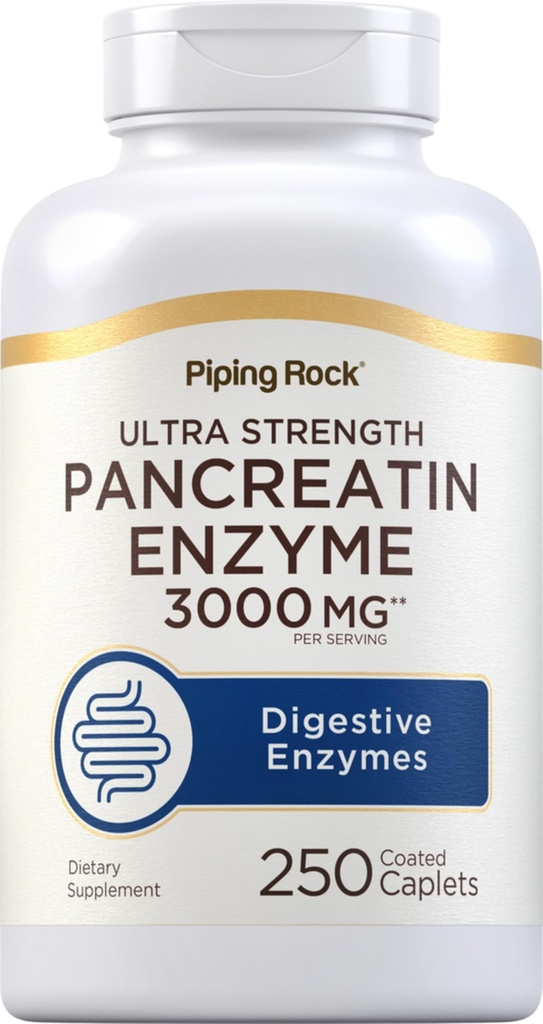 Piping Rock Pancreatin Digestive Enzymes 