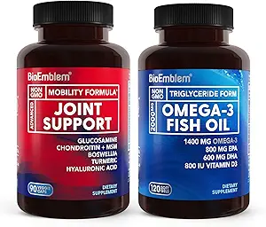 BioEmblem Omega-3 ιχθυέλαιο 2000mg και κοινή υποστήριξη
