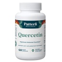 Pattern Wellness Quercetin Supplement with Bromelain - Immune Function & Cellular Health Support - Antioxidant & Whole Body Wellness - 60 Vegan Capsules