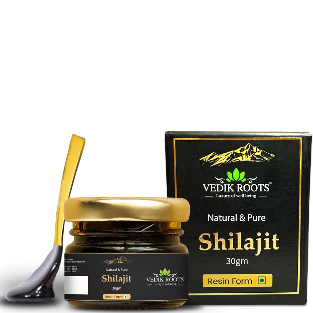Pure Himalayan Shilajit Resin – Gold Grade 800mg 