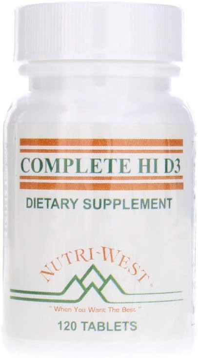 Nutri- West - Γεια σας D3 120 δισκία