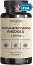 VINATURA PhosphatidylSerine 1200mg - με Rhodiola Rosea, 90 Κάψουλες 30 Υπηρεσίες