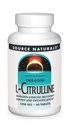 Source Naturals L- Citrulline - Υποστηρίζει την αποκατάσταση της άσκησης, την ενέργεια και την αποτοξίνωση *, 1.000 mg - 60 δισκία
