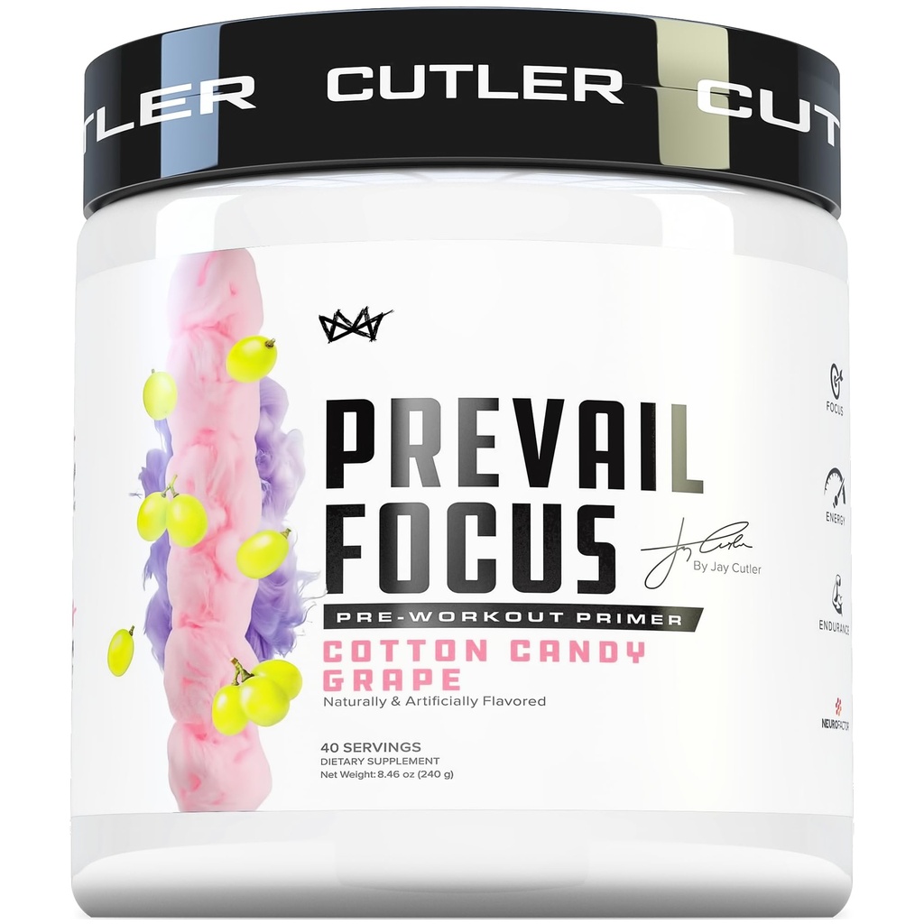 Prevail Preworkout Powder with Nootropics: Προπόνηση για άνδρες και γυναίκες, Cutting Edge Energy and Focus Supplement with L Citrulline, Alpha GPC, L Tyrosine 