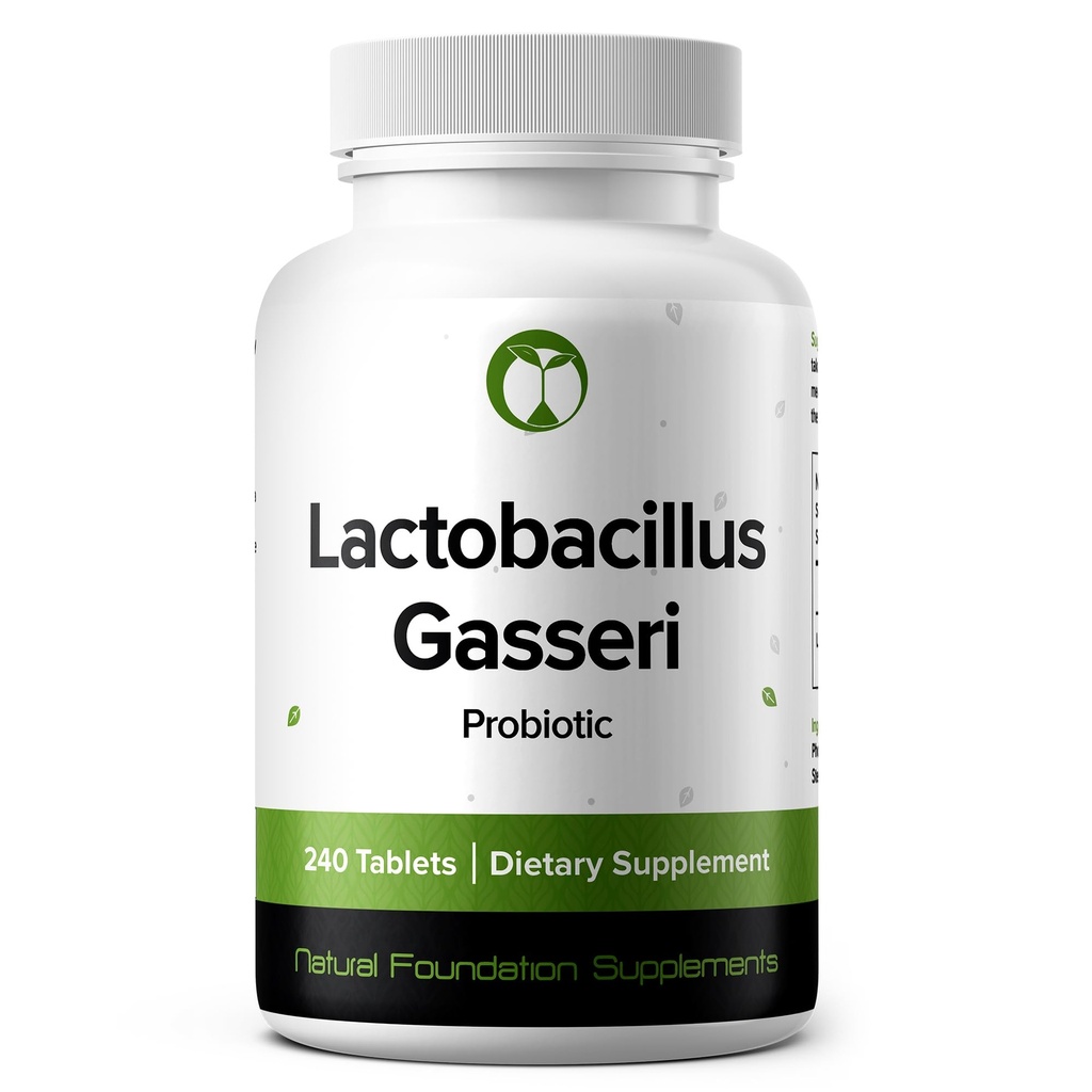 Lactobacillus Gasseri Probiotic Supplement 240 Δισκία 3 Δισεκατομμύρια CFU Προβιοτικά για Άνδρες & Γυναίκες Υποστηρίζει την Εντερική Επιπεφυκίτιδα & Οπίσθια Υγεία (240, Lactobacillus Gasseri)