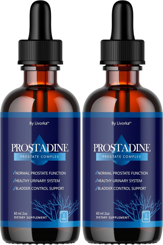 (2 Pack) Prostadine Drops - Επίσημη Drop Formula Prostadine για τους άνδρες, Prostadine Κριτικές, Prostadine Συμπλήρωμα, Prostadine Φυσική Υγρή Υποστήριξη, Prostadine Drop Formula, 2 μπουκάλια για 2 μήνες