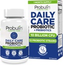 Probulin καθημερινή φροντίδα Probiotic συμπλήρωμα, Digestive, Gut, και Immune Health Support Κάψουλες για άνδρες και γυναίκες, 10 δισεκατομμύρια CFU, Vegan, 30 μπουκάλι κόμη