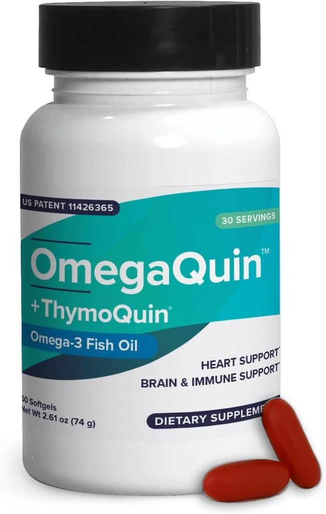 ΩμέγαQain Μαύρο Έλαιο Σπόρου + Vivo Mega Fish Oil 
