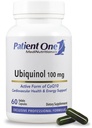 Patient One Ubiquinol 100 mg | Supplement to Support Heart and Vascular Health* | Active Antioxidant Form of CoQ10 | 60 Capsules
