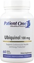 Patient One Ubiquinol 100 mg | Supplement to Support Heart and Vascular Health* | Active Antioxidant Form of CoQ10 | 60 Capsules
