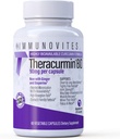 IMMUNOVITES Theracurmin BID 300mg (Nano Curcumin 90mg ανά καπάκι.) [[600mg ανά Σερβίρισμα] - Τώρα w/Ginger & Bioperine (60ct φιάλη)