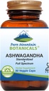 Αγνά βουνοβοτανικά κάψουλες Ashwagandha - 90 Kosher Vegan Caps με 475mg οργανική ρίζα Ashwagandha & ισχυρό εκχύλισμα Ashwagandha