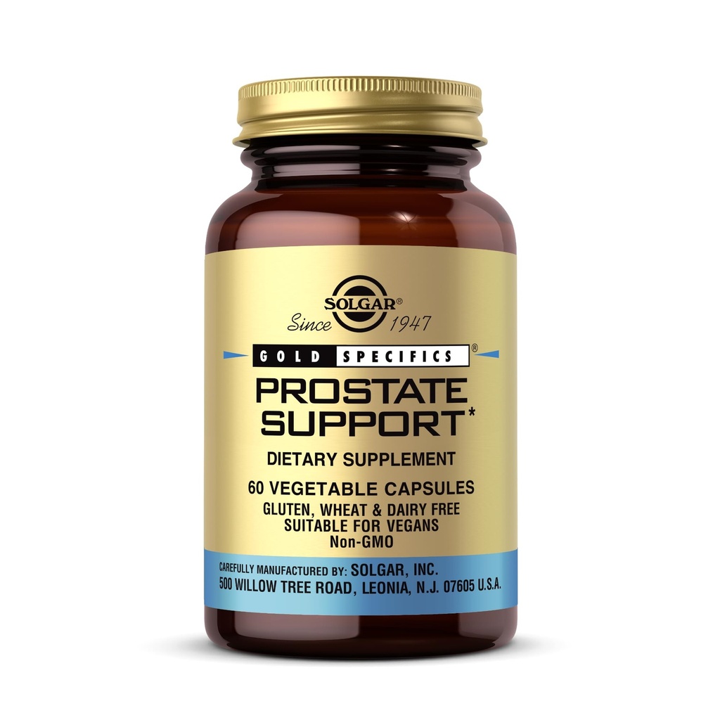 Solgar Prostate Support Vegetable Capsules, 60 Count