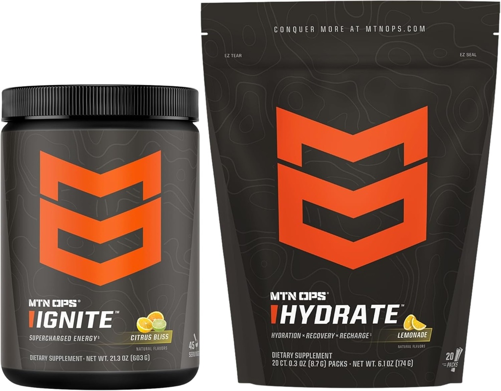 MTN OPS Ignite Citrus Bliss + Δέσμη λεμονάδας Hydrate