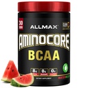 ALLMAX Διατροφή AMINOCORE BCAA – 8G BCAAs – 100% καθαρός κλάδος αλυσοδεμένα Αμινοξέα – Χωρίς γλουτένη - Καρπούζι - 315 γραμμάρια