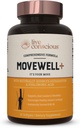 Live Consciious Joint Health Supplement - MoveWell Plus Έλαιο κριλ Ανταρκτικής, Φυσική Ασταξανθίνη και Υαλουρονικό οξύ 