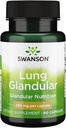 Swanson Raw Lung Glandular 250 Milligrams 60 Κάψουλες