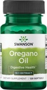 Swanson Oregano Oil 10:1 Extract-Φυσικό συμπλήρωμα που προωθεί Digestive Υγεία-αναπνευστική & ουρική Φυλλαδική Υποστήριξη Υγείας (120 Softgels, 150mg το καθένα)