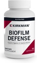 Kirkman - Biofilm Defense Disruptor and Buster - W/Lipase and Glucoamylase - Ένζυμα για την πέψη για άνδρες και γυναίκες - Προστατεύει το ανοσοποιητικό σύστημα - 60 Συμπληρωματικές κάψουλες