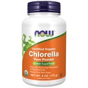 Τώρα Συμπληρώματα Τροφίμων, Βιολογική Chlorella Κόνις με χλωροφύλλη, β-καροτένιο, μείγματα καροτενοειδών, βιταμίνης C, σιδήρου και πρωτεϊνών, 4-Ounce