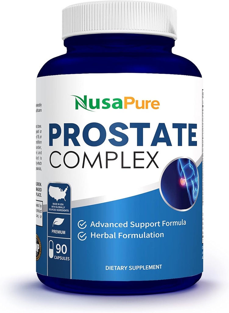 NusaPure Saw Prostate Palmetto Complex (Plant Sterol Complex, Nattle Root, Pygeum Bark, Graviola) - 90 κάψουλες