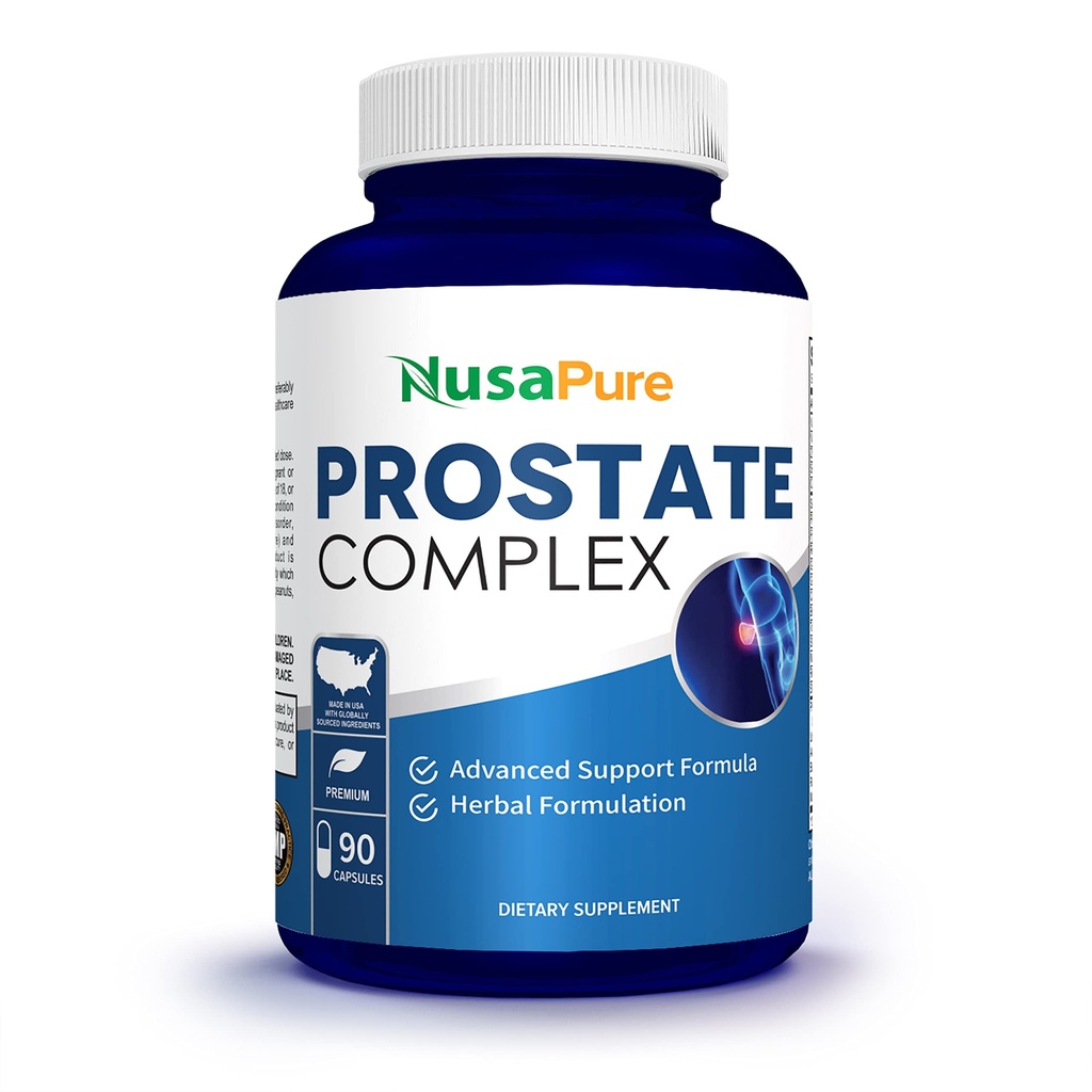 NusaPure Saw Prostate Palmetto Complex (Plant Sterol Complex, Nattle Root, Pygeum Bark, Graviola) - 90 κάψουλες