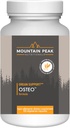 Mountain Peak Nutritionals Osteo Supplement - Organ & Strong Bone Support, Προάγει την Υγεία των Οστών - Με Βιταμίνες D3, K2, Ασβέστιο, και Μαγνήσιο - Κτίριο Οστών & Ενίσχυση (120 Χορτοφαγικές Κάψουλες)