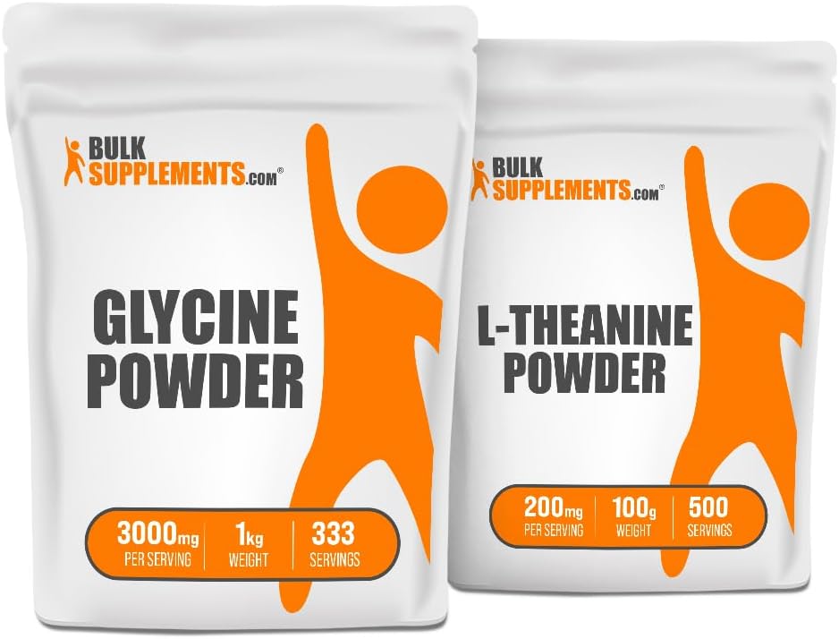 Glycine 1kg + L-Theanine 100g Bundle