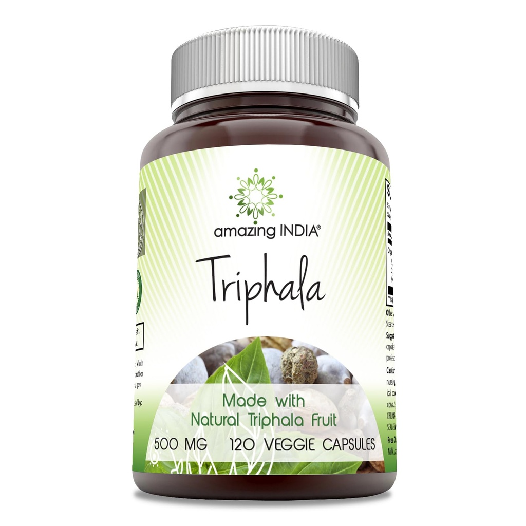 Amazing India Natural Triphala συμπλήρωμα 