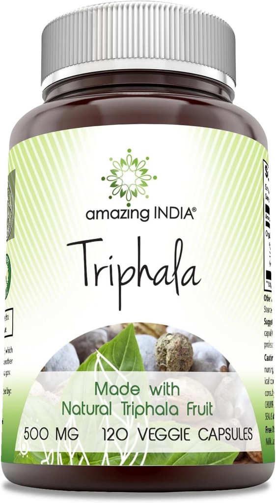 Amazing India Natural Triphala συμπλήρωμα 