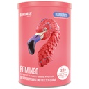 BIRDMAN Fitmingo Vegan Protein Powder with Inositol, Collagen Boosters, Hyaluronic Acid and Vitamins | Low Carb, Dairy Free, Low Calorie | 23g Plant Based Blueberry Protein Powder with Myo-Inositol