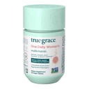 True Grace One Daily Women’s Multivitamin Fermented Minerals, Organic Adaptogens & Mushrooms Whole Body Balance, Immune, Energy, Beauty Support - Non-GMO, Gluten Free, Soy Free - 30 Vegan Tablets
