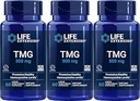 Life Extension TMG Liquid Vegetarian Capsules, 500 mg, 60 Count (Pack of 3)