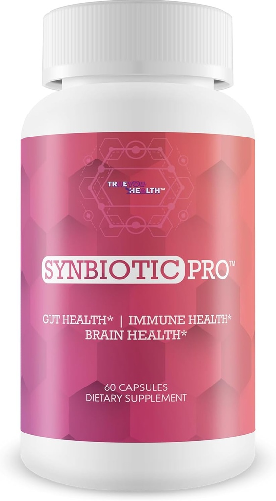 Synbiotic Pro - Best Daily Synbiotic Probiotics & Prebiotic - Υγεία των ούρων - GI Synbiotics Probiotics - Pro Synbiotic Probiotic Plus Prebiotic & Immune Support Vitamins - Synbiotics for Women & Men