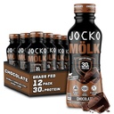 Jocko Mölk 30g Grass Fed Protein Shakes – Όχι Προστιθέμενη ζάχαρη Protein Drinks KETO Friendly - Έτοιμη να πιει 12 FL Oz (πακέτο των 12) Σοκολάτα