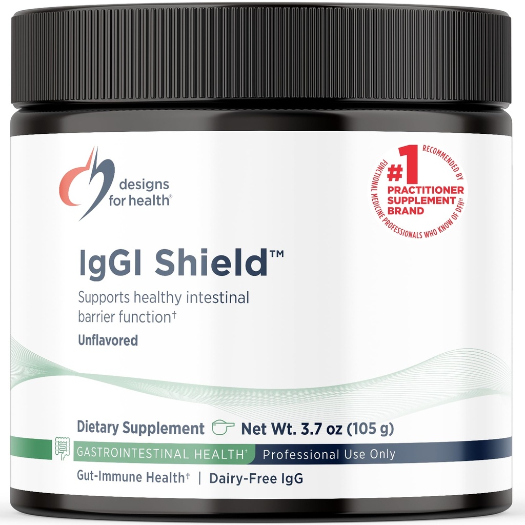 Σχέδια για την υγεία IgGI Shield σκόνη - Γαλακτο-ελεύθερο συμπλήρωμα IgG ανοσοσφαιρίνης, SBI με N-Acetyl-Glucosamine - Υποστηρίζει υγιή εντερικό φραγμό λειτουργία (3.7oz / 30 εξυπηρετούν)