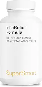 Supersmart - InflaRelief Formula - με Tumeric Curcumin, Bioperine, Quercetin & Bromelain 