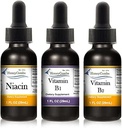 HoneyCombs Liquid Drops 1oz Each Save 10% - Vitamin B2 (Riboflavin) + High Potency Thiamine Vitamin B1 Extract + Vitamin B3-Niacin