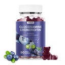 Glucosamine Chondroitin Gummies - 3000MG επιπλέον συμπλήρωμα κοινής υποστήριξης δύναμης με MSM & Elderberry, Ευελιξία, Αντιοξειδωτική ανοσοποιητική υποστήριξη Gummy για ενήλικες, άνδρες & γυναίκες 90 Blueberry Gummies