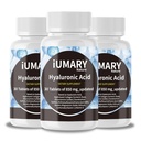 Hyaluronic Acid Supplements, 850mg Υψηλής Βιοδιαθεσιμότητας Διαιτητικό Υαλουρονικό Οξύ - Προηγμένη Κοινή Υποστήριξη με Υδρολυμένο Κολλαγόνο, Κουρκουμάς, Γλυκοζαμίνη, MSM, Βιταμίνη C – 30 Tablets (Pack of 3)